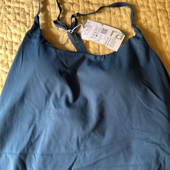 Halara Softlyzero Oxford Blue Sport Dress with undershorts - Picture 4 of 8